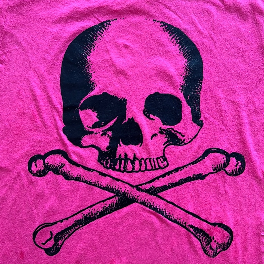 Cute T-shirt with Skull Print